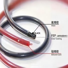 FEP / PFA (Encapsulated) Viton Silicone O-rings